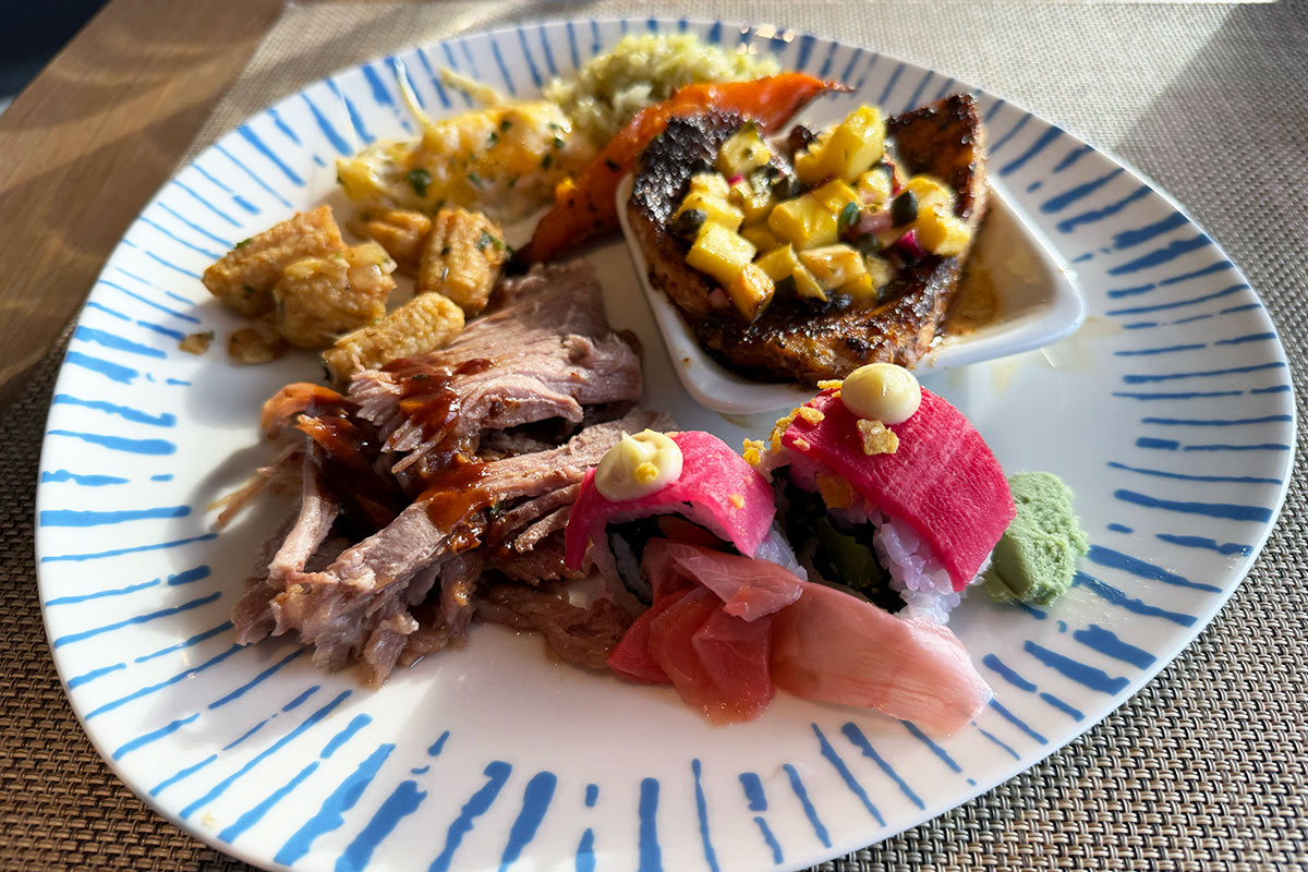 buffet plate