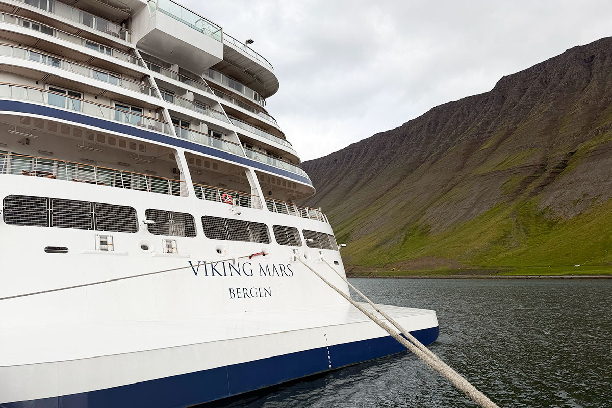 viking mars ship in iceland